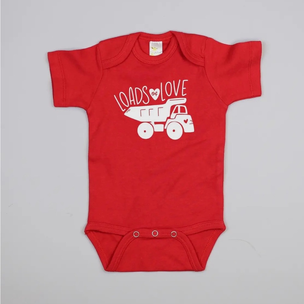 Boys Valentines Day Onesie
